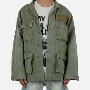 New, Never Worn Vintage Army Jacket in Olive — MNML